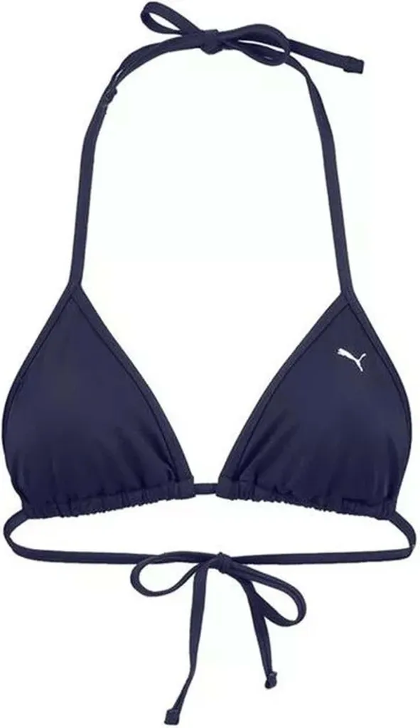 Haut de Maillot de Bain Puma Bleu S - Brassière de Natation Confort