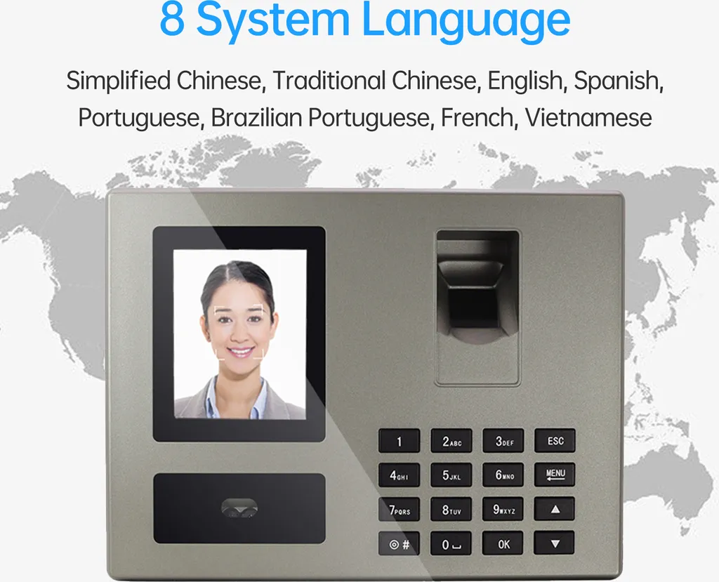 Machine de gestion des présences biométrique avec empreinte digitale - 6
