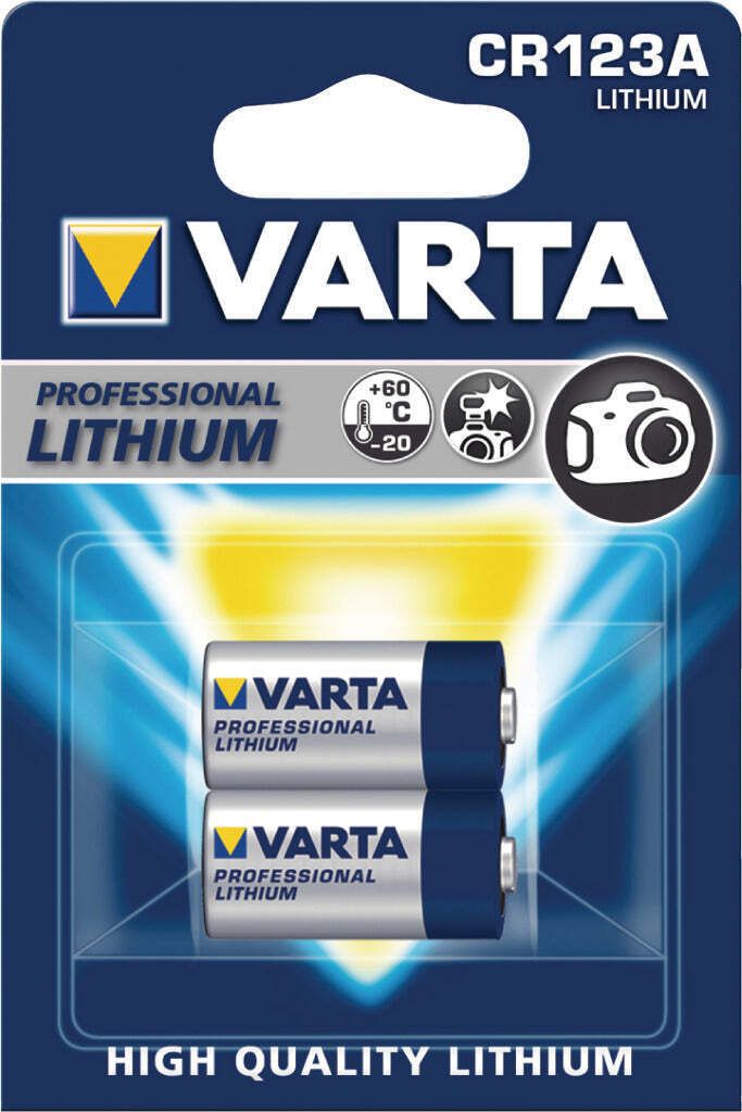 VARTA LITHIUM CR123A Blister 2 Obrázek produktu 