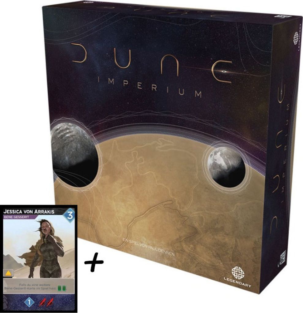 Dune: Imperium - Brettspiel + Promokarte "Jessica von Arrakis" Gesellschaftsspiel