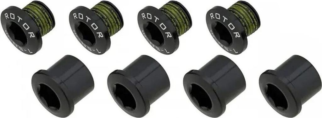 Rotor Road 4 Set di bulloni per ingranaggi Argento Argento Immagine del prodotto 