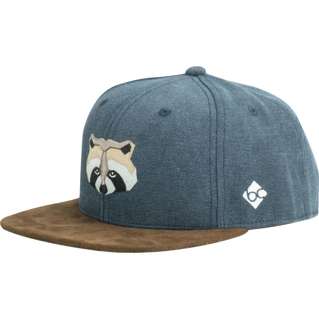 BAVARIAN CAPS Snapback Cap Waschbär dunkelgrau Produktbild 