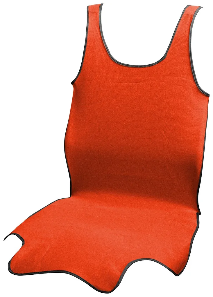 Compass 31622 Coprisedile Rosso TRIKO SOFT - Ideale per Uso Quotidiano