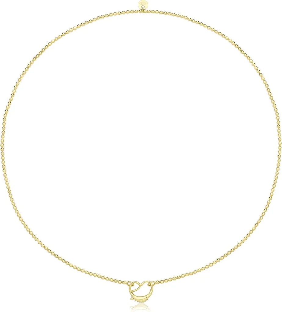 Collier Pendentif Coeur Argent 925 Massif - Chaîne 43cm Haute Qualité