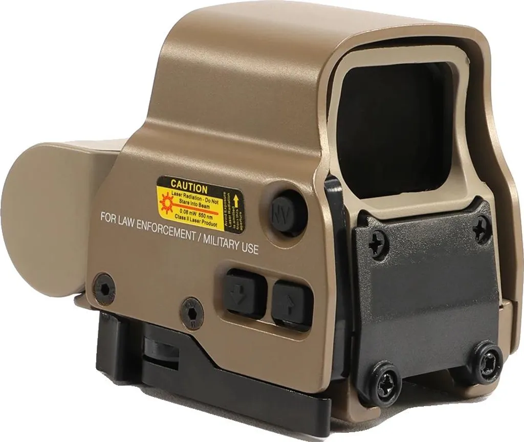 Mirino Reflex 558 Tan Punto Rosso/Verde: Ottica Tattica Quick Release