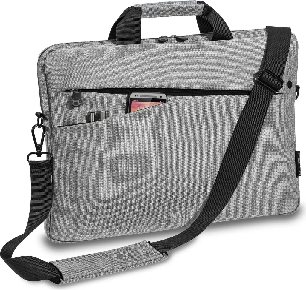 PEDEA borsa per laptop 15,6 pollici 39,6cm FASHION Borsa a tracolla per notebook con
