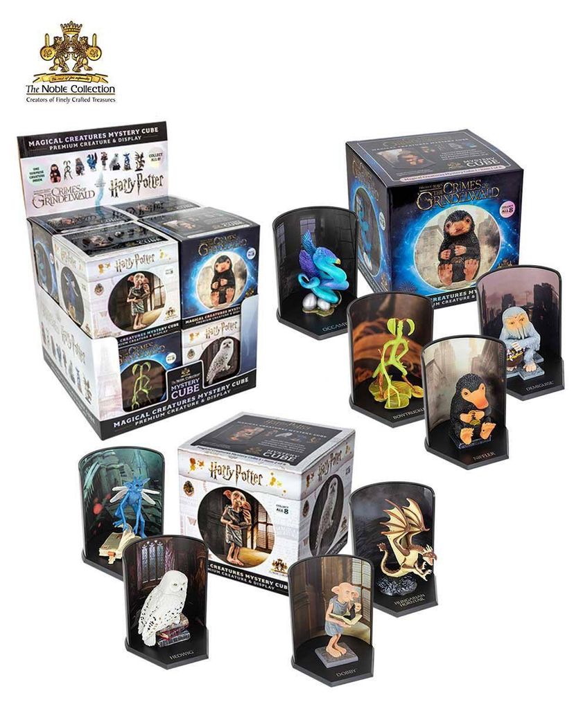 Cubo del mistero di Harry Potter Espositore di creature Immagine del prodotto 