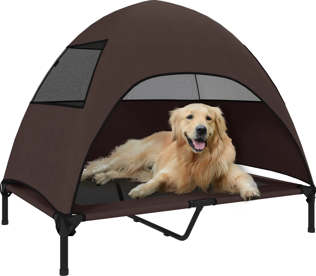Brandina per Cani Grandi PawHut 106cm - Letto Outdoor Color Caffè