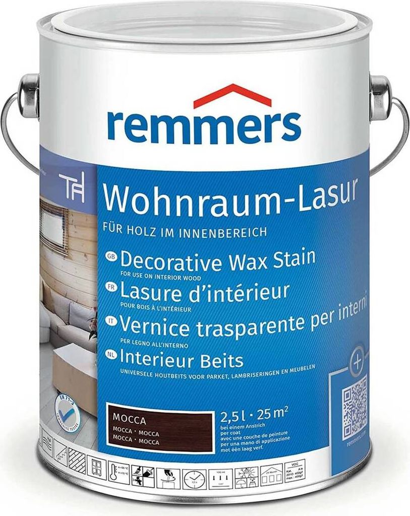 REMMERS Vosková lazura 2.5 l Mocca Obrázek produktu 