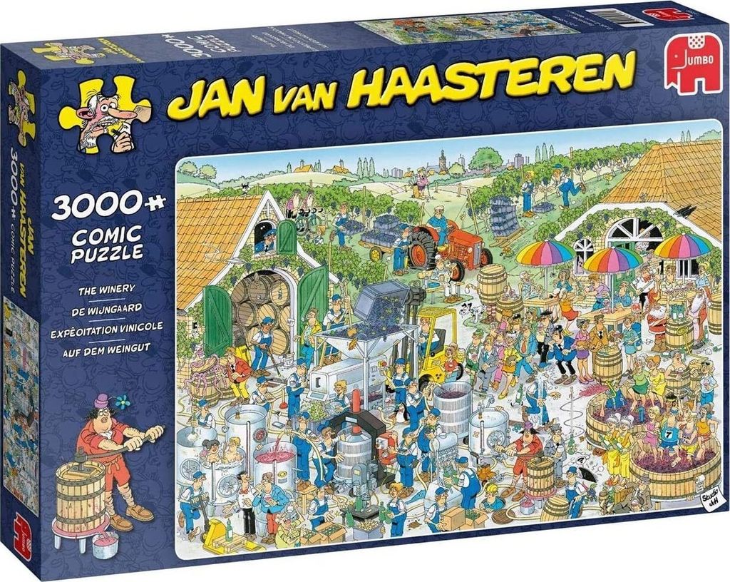 Jan van Haasteren The Winery 3000pcs, 3000 szt., Komiksy, Zdjęcie produktu 
