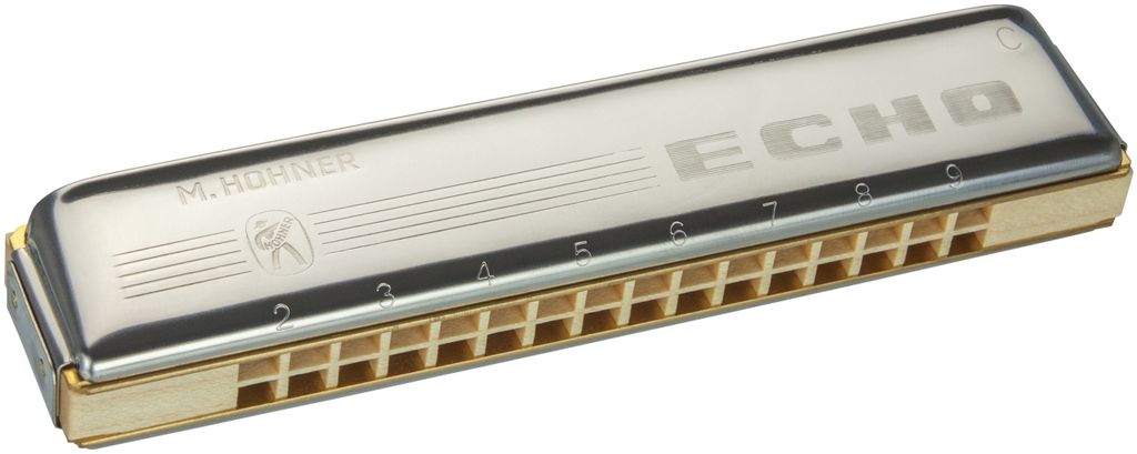 Hohner Echo 32 Tremolo Richter-C Diatonisch Mundharmonika