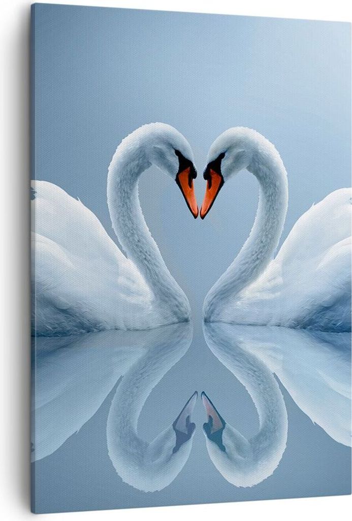 Bild auf Leinwand - Leinwandbild - Einteilig - Ladung Dampf Wasser - 50x70cm - Wand Bild - Wanddeko - Wandbilder - Leinwanddruck - Wanddekoration -...