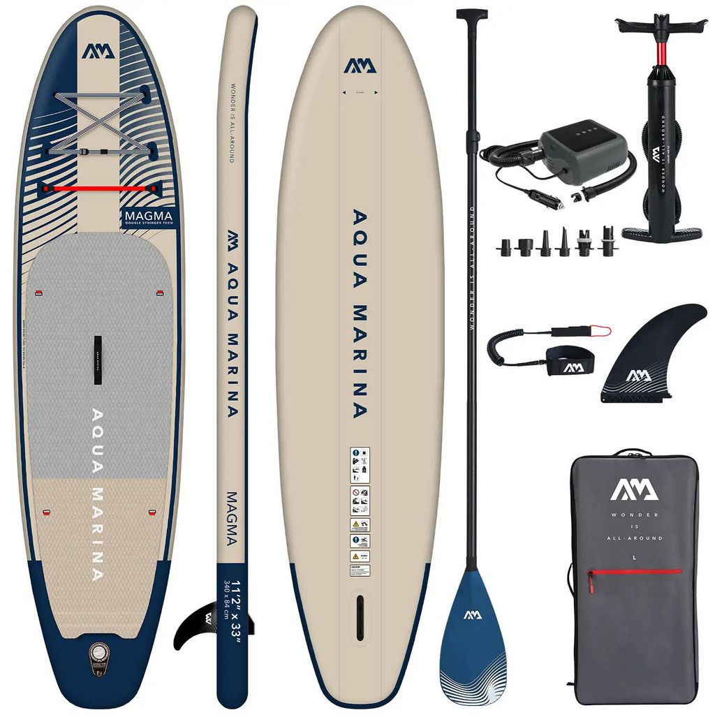 Aqua Marina Magma 11'2" BT-23MAP SUP Brett + E-Pumpe PBG 6 12V