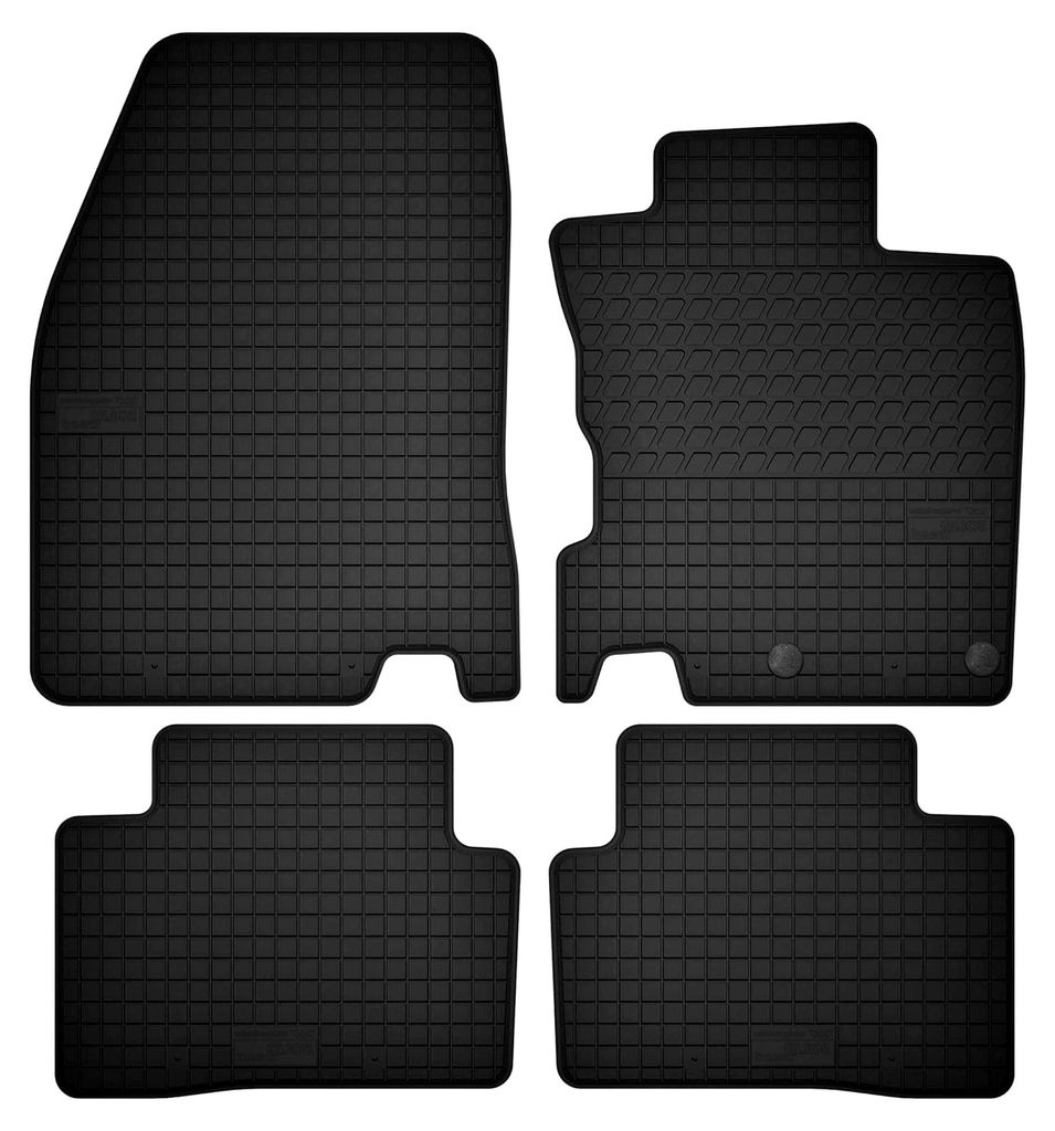 Automatten-Set – Passend für Nissan Qashqai II J11 (2013-2021) – Gummimatten – 4-teilig – Schwarz