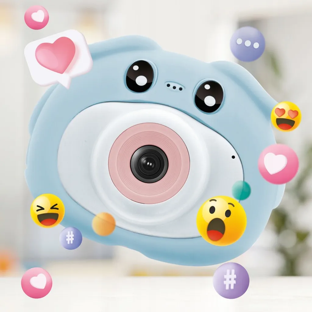 Appareil Photo Enfant Kidizoom Style Bleu avec Caméra et Jeux Intégrés