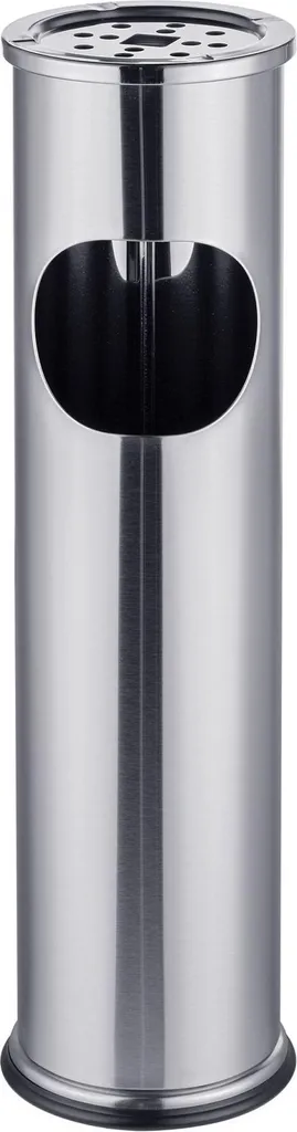 Poubelle cendrier d'extérieur 8L en acier inoxydable - Gamme Urban Inox