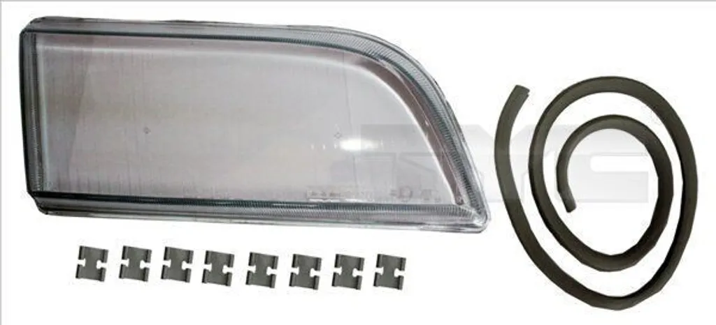 Vetro Faro Volvo S40 V40 TYC Sinistro | Ricambio 30864583 in Pronta Consegna