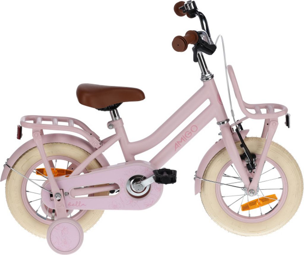 Bella 12 Zoll 21 cm Mädchen Rücktrittbremse Rosa Produktbild 