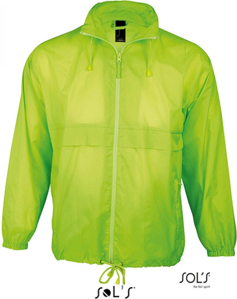 SOLs 32000 | Windbreaker Surf - Farbe: Neon Lime - Größe: S