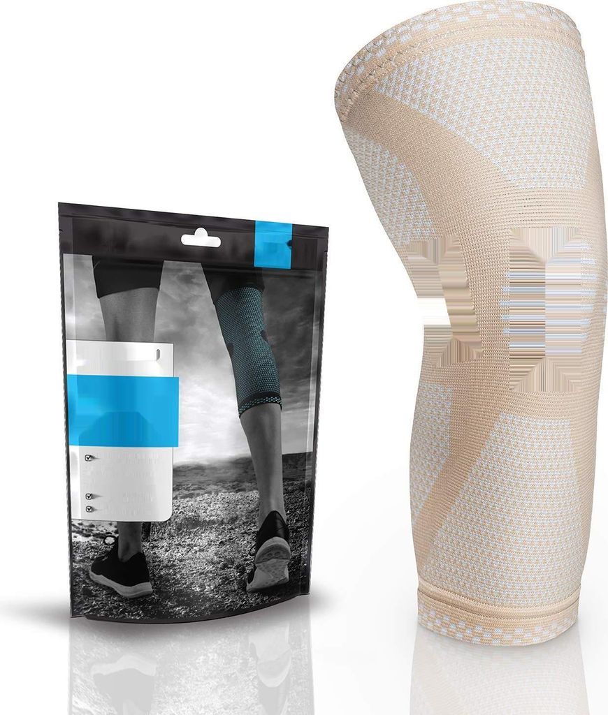 POWERLIX Knie-Kompressionshülse - Kniebandage für Männer und Frauen