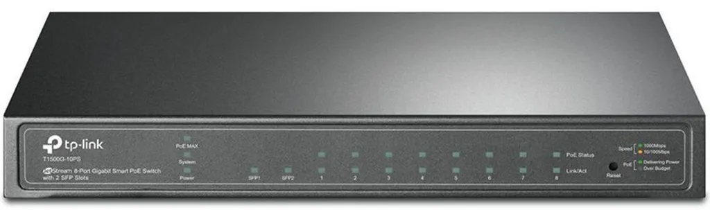 Solution Réseau PoE+ avec le Switch Administrable TP-LINK T1500G-10PS L2