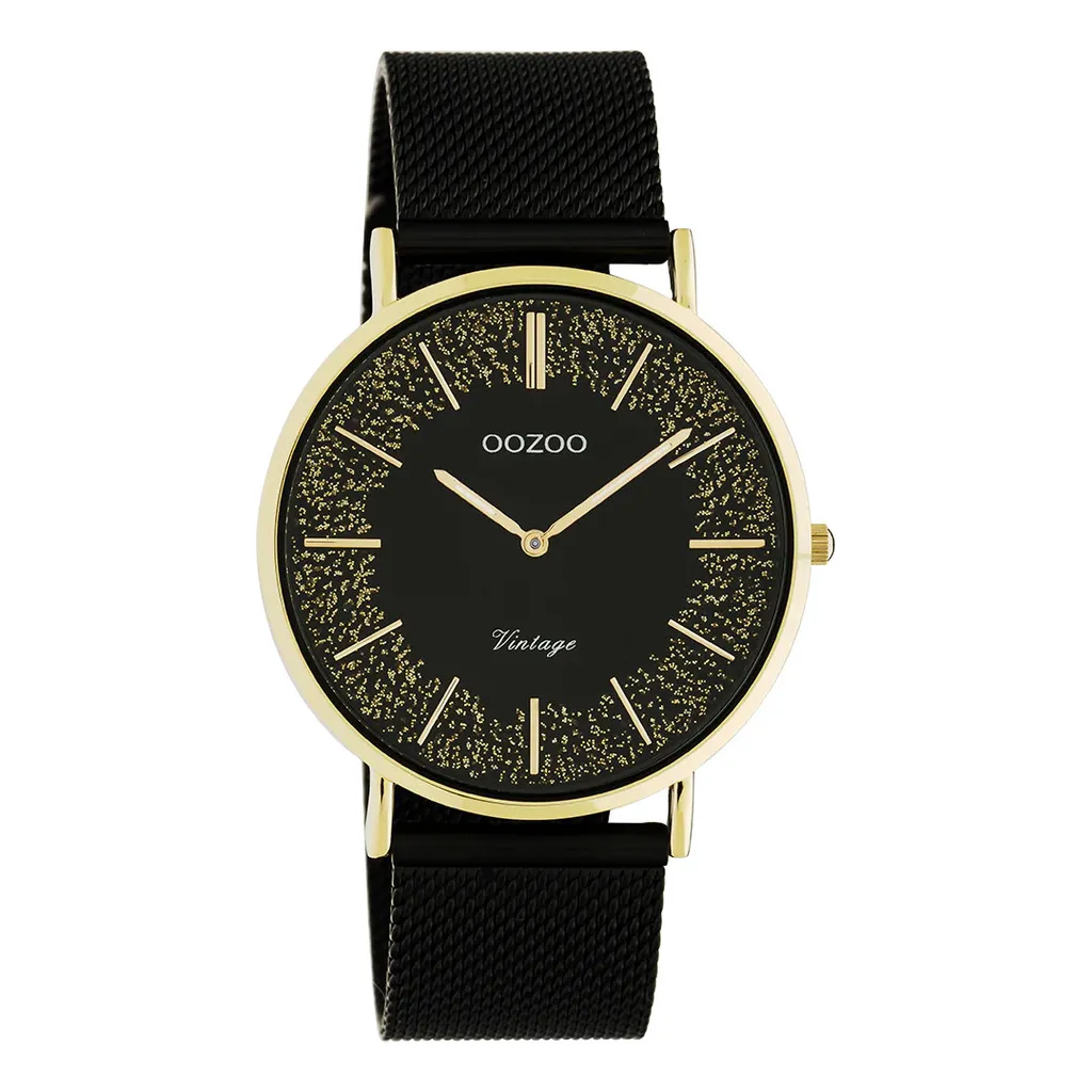 Regalo Donna: Orologio Oozoo Vintage Blu C20102 in Acciaio Inox