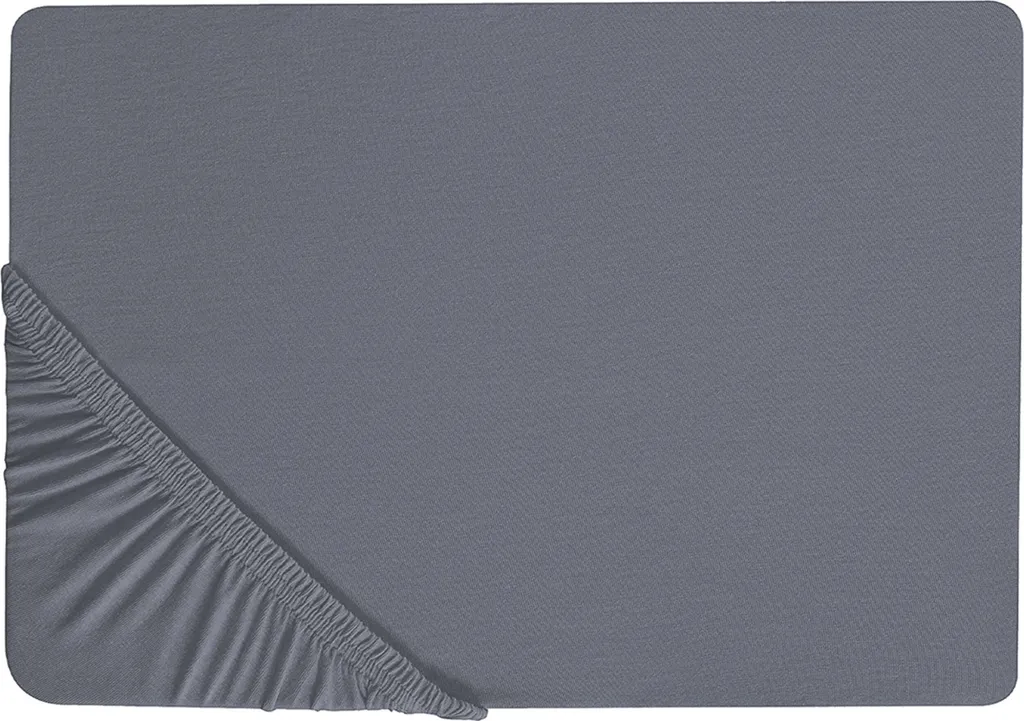Drap housse 160x200 Gris foncé : ne glisse plus grâce à son élastique