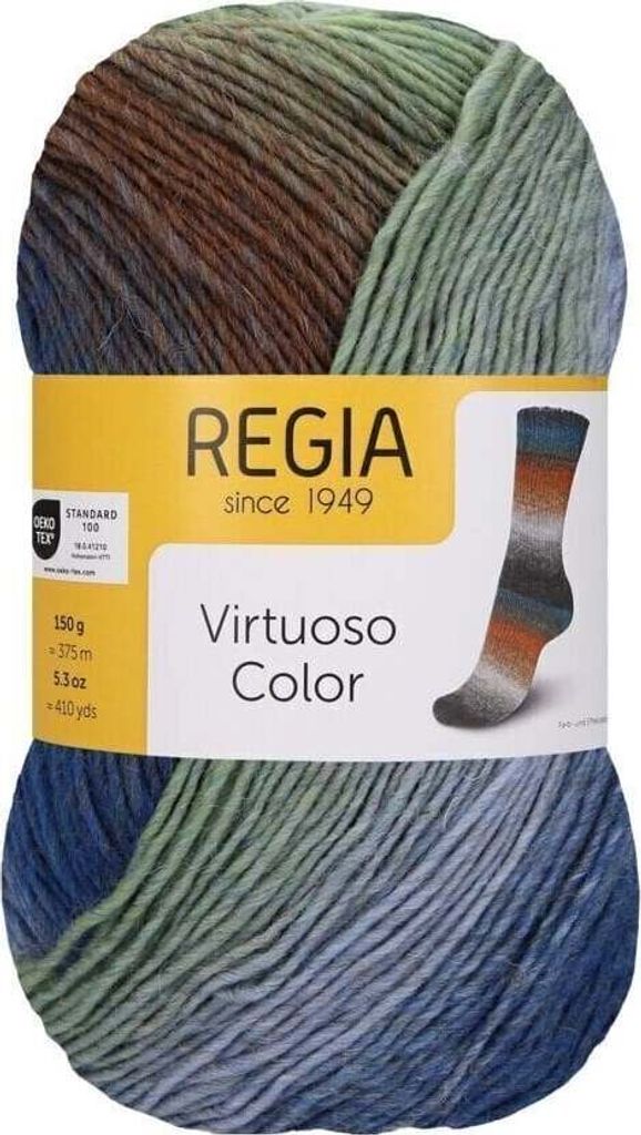 Regia Virtuoso Color Pale Summer Day Strickgarn