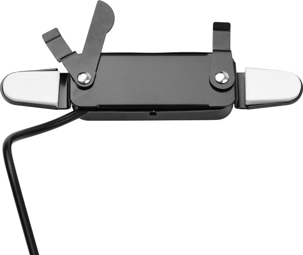 Tonabnehmer für Akustikgitarre, Clip-on-Tonabnehmer, Wandler, Instrumenten-Tonabnehmer mit 1/4-Zoll-Anschluss, 2,9 m Kabel