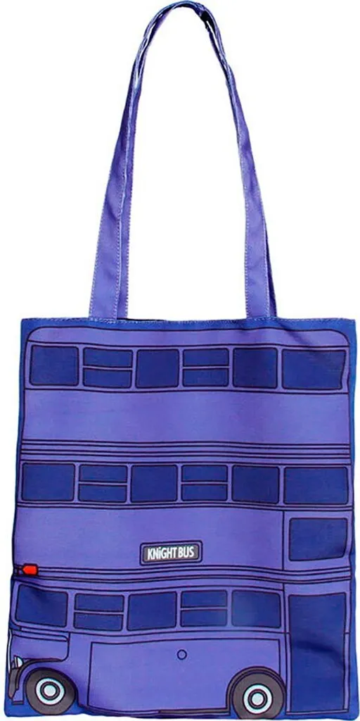 Shopping Bag Harry Potter Knight Bus - Borsa Trendy Viola per Ragazze e Ragazzi