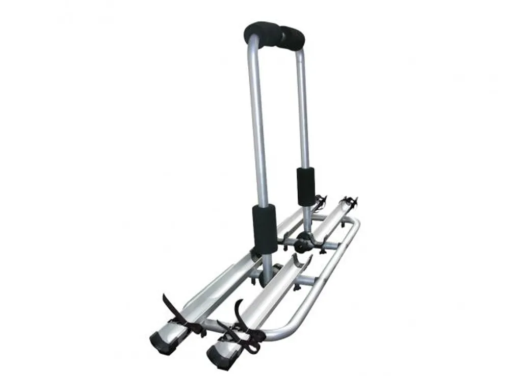 Porte-Vélos Eufab 2 Vélos - Montage Facile sur Timon avec Rails Acier