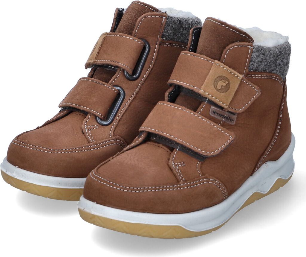 Ricosta Klettstiefel LUAN Jungen 31363433373638 Braun 25 EU