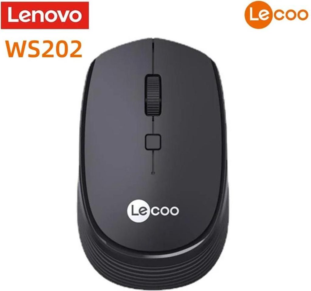 Lenovo WS202 Wireless-Mäuse 2,4 GHz optische kabellose Produktbild 