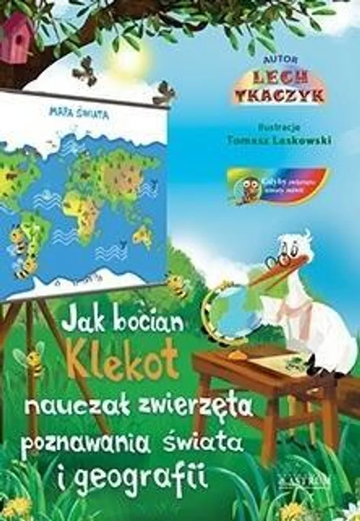 Libro Educativo Polacco Klekot Cicogna Geografia Bambini - Offerta