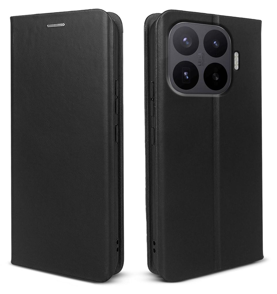 Handyhülle für Xiaomi 17T Pro Echtleder Flip Cover Hülle Produktbild 