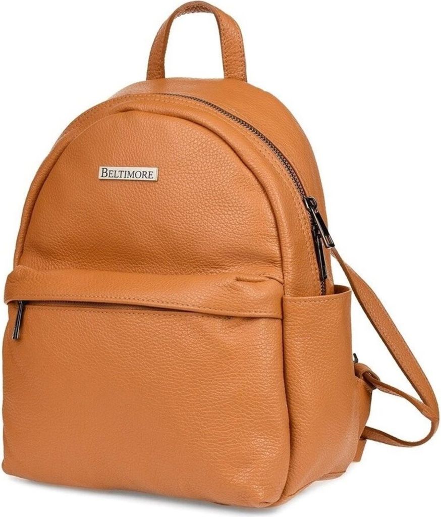 Kleiner, eleganter, geräumiger A5 Leder Damenrucksack