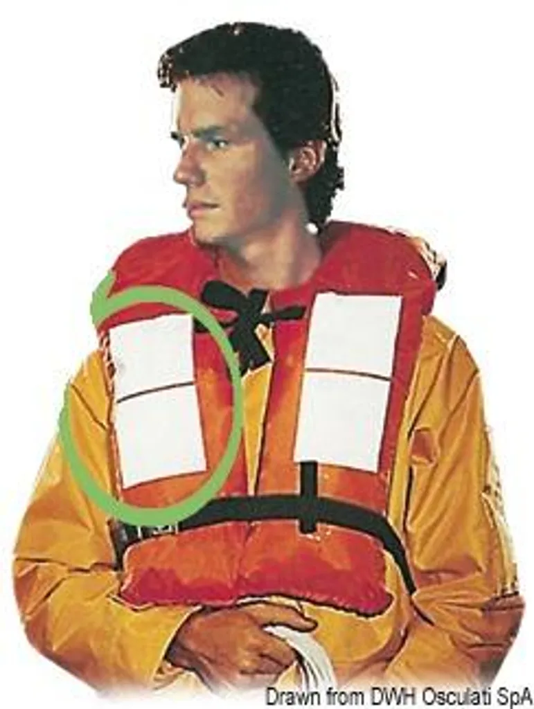Ruban réfléchissant SOLAS MED Osculati pour équipement de sauvetage mer