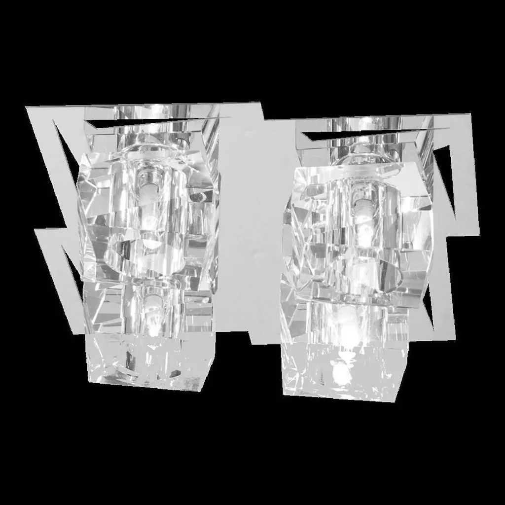 Éclairage de Plafond Design FLOYD pour Entrée ou Couloir - Chrome G9