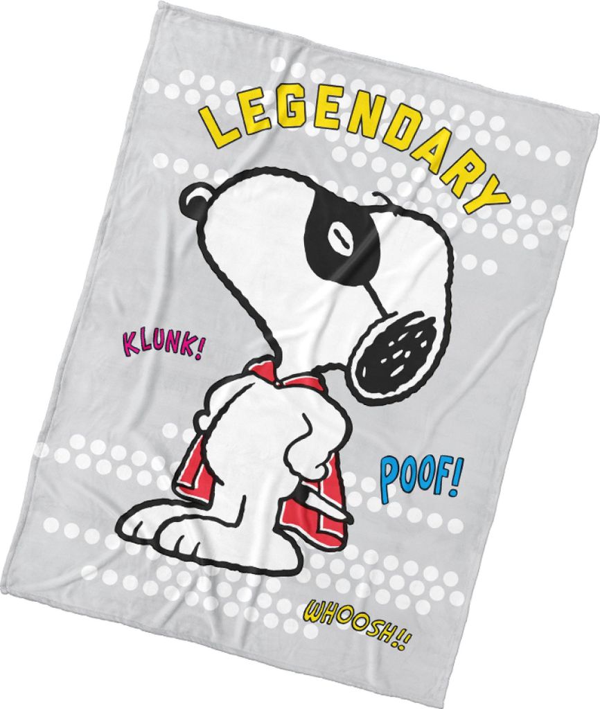 Babydecke Snoopy Legende von Zorro 150x200 cm Produktbild 