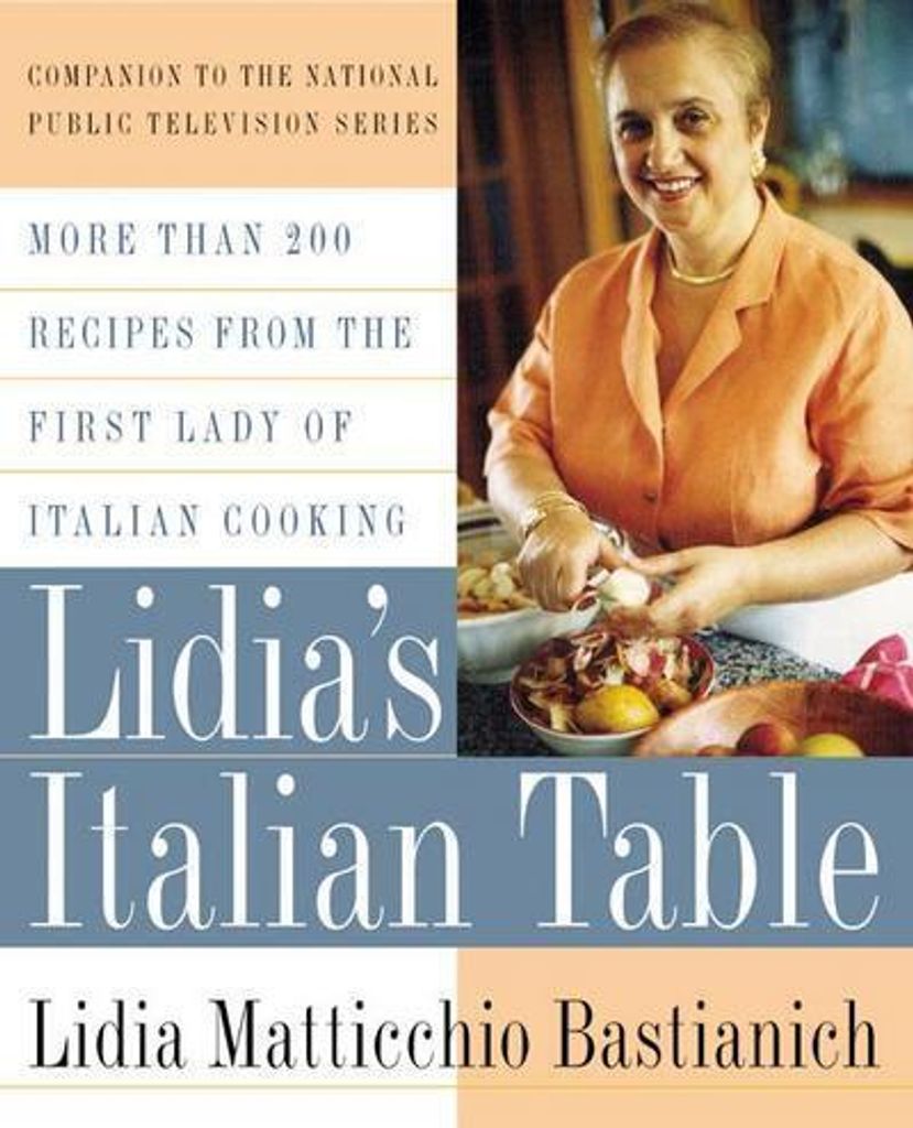 ISBN Lidia's Italian Table, Hardcover, 400 Seiten