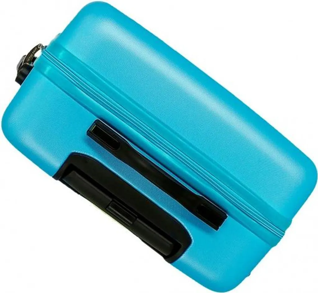Valise Rigide 56L Roll Road Flex Bleu Clair 65cm - Légère et Résistante