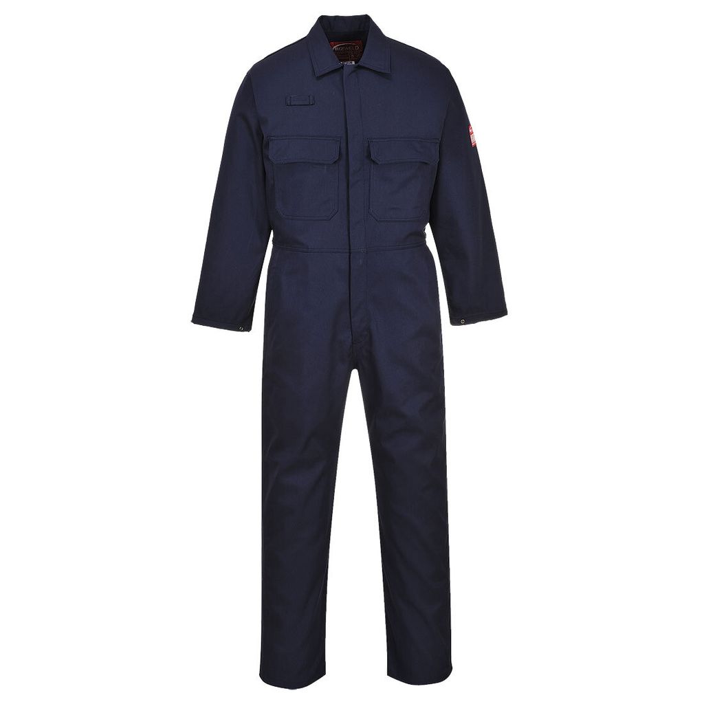 Portwest BIZ1 Flammhemmender Bizweld Overall Navy Gr. S