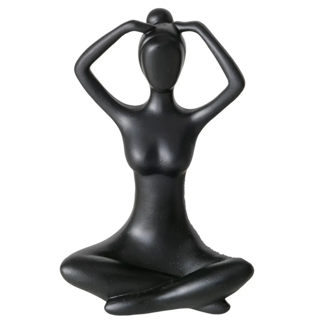 Statuina Yoga Meditazione 10cm | Arredo Zen per Studio e Casa