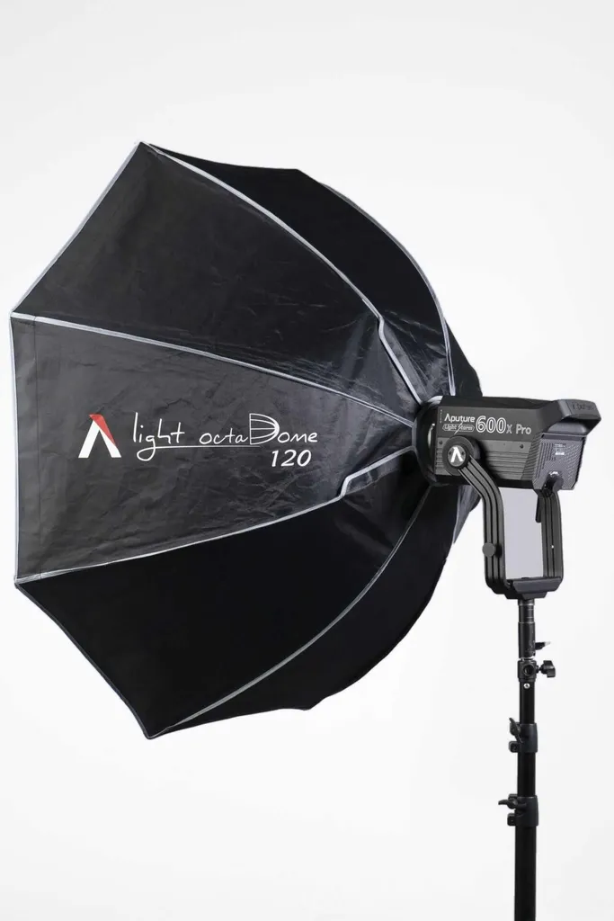Aputure Light OctaDome 120 - Softbox Octogonale pour Éclairage Vidéo