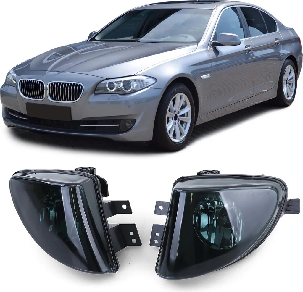 Phares Antibrouillard pour BMW F10 F11 GT : Visibilité et Style Noir