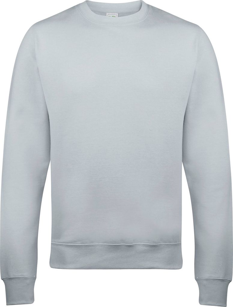 AWDis Just Hoods Uni Sweatshirt mit Rundhalsausschnitt RW2014 (M) (Hellgrau meliert)