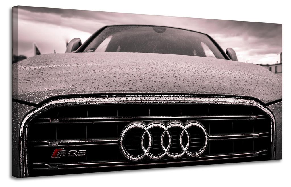 Leinwanddruck Jugend Audi Auto 120x60