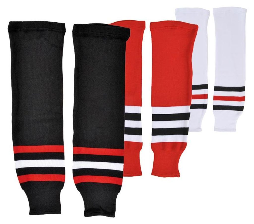 Eishockey NHL Stutzen Schanner Chicago schwarz / Bambini Produktbild 