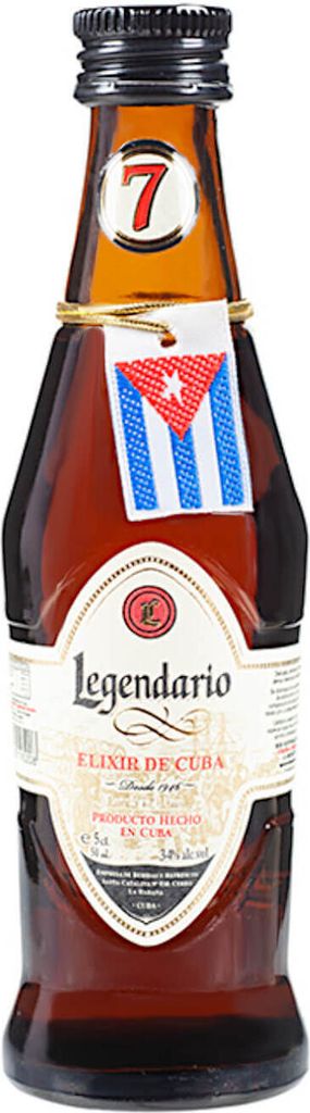 Legendario Elixir de Cuba 34% Vol. 0,05l Produktbild 
