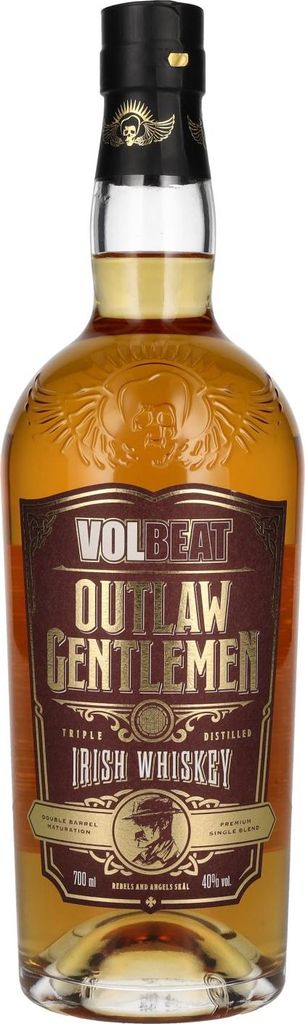 VOLBEAT Outlaw Gentlemen Irish Whiskey 40% Vol. 0,7l